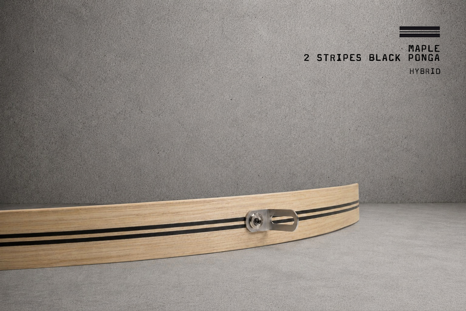 Editions - Hybrid / Maple 2 Stripes Black Ponga - Monolith – Bild 4