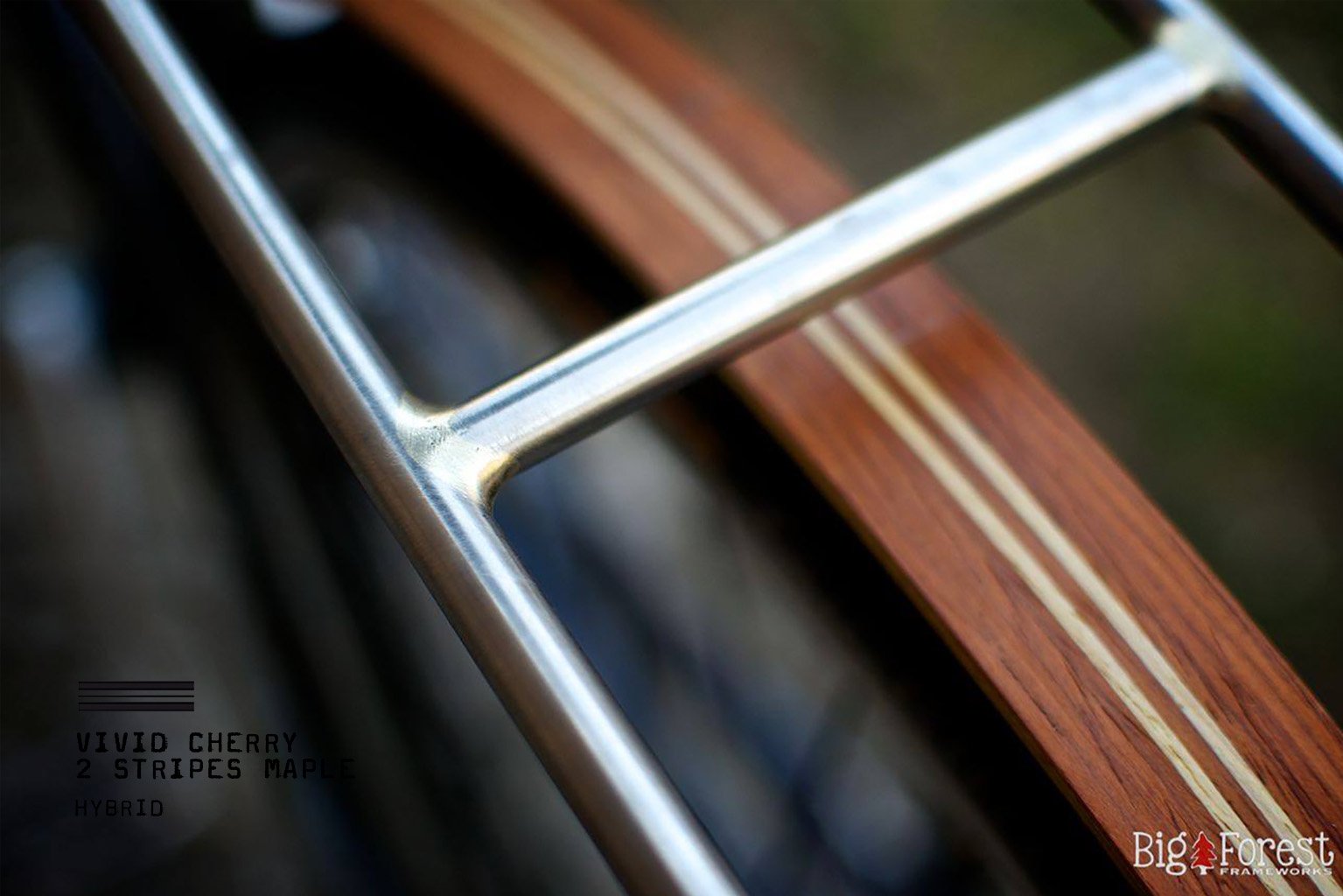 Hybrid / Vivid Cherry 2 Stripes Maple – Bild 5