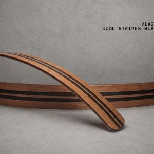 Hybrid / Vivid Cherry Wide Stripes Black Ponga