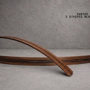 Wood / Santos Rosewood 2 Stripes Black Ponga