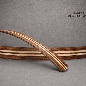 Wood / Santos Rosewood Wide Stripes Maple