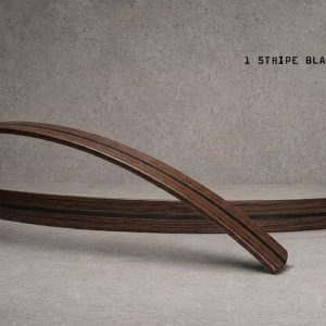 Wood / Wenge 1 Stripe Black Ponga