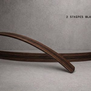 Wood / Wenge 2 Stripes Black Ponga