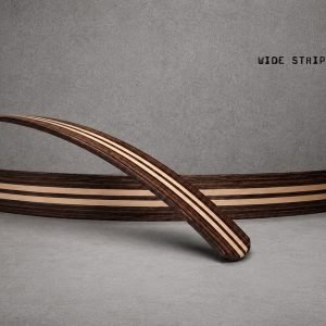 Wood / Wenge Wide Stripes Maple