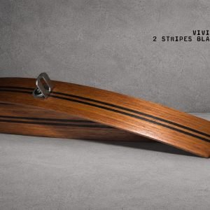 Editions - Hybrid / Vivid Cherry 2 Stripes Black Ponga - Monolith